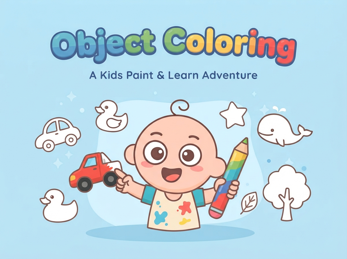 Object Coloring Game